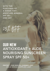 Aesthetic Plastic Surgery Summer Special - Aloe Nourishing Sunscreen Spray
